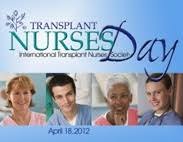 Celebrate Transplant Nurses Day Today