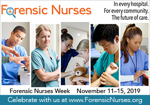 Forensic Nurses Week logo