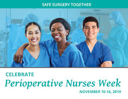 perioperative nurses week logo