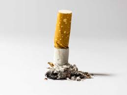 stubbed cigarette for great american smokeout