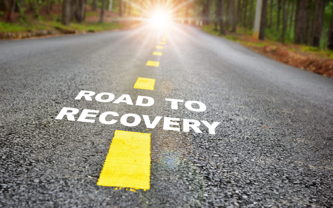 road to recovery with addiction treatment