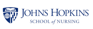 Johns Hopkins School of Nursing logo.