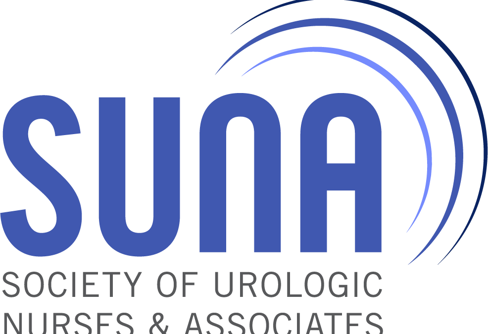SUNA logo for urology nurses