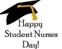 graduation cap with words Happy Student Nurses Day