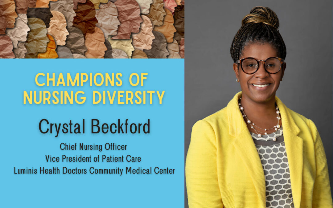 Meet a Champion of Nursing Diversity: Crystal Beckford